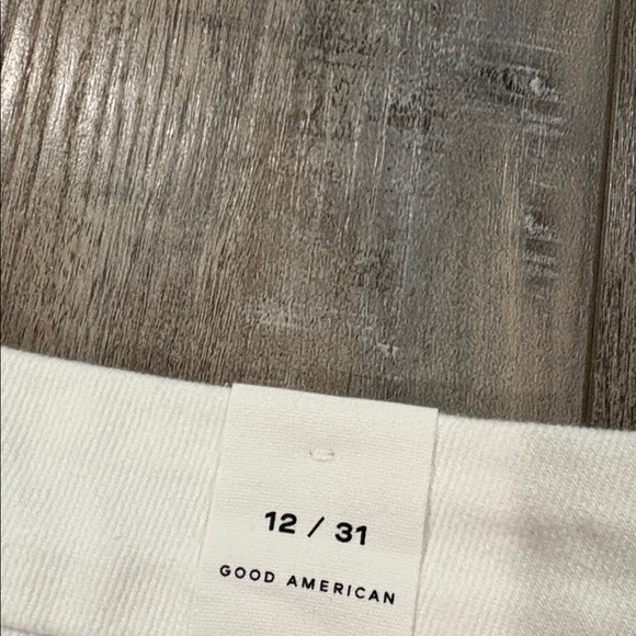Good American Good Waist Palazzo White 12/31 NEW - Picture 6 of 9